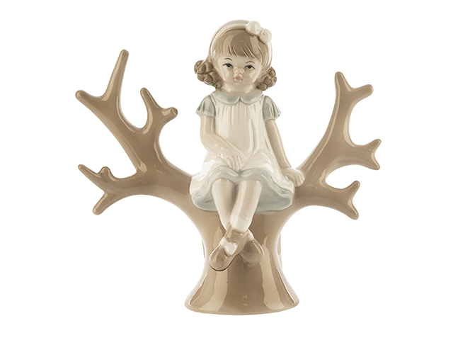 BIMBA SEDUTA SU ALBERO 19cm 1185102 BIMBA SEDUTA SU ALBERO 19cm 1185102
