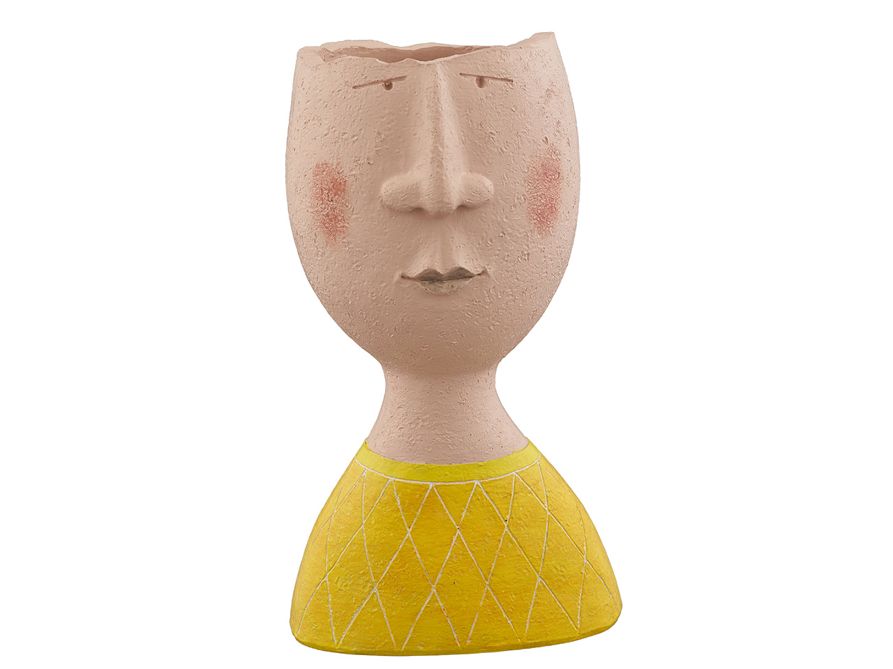 VASO VISO UOMO 18x12x32cm 1299023 VASO VISO UOMO 18x12x32cm 1299023