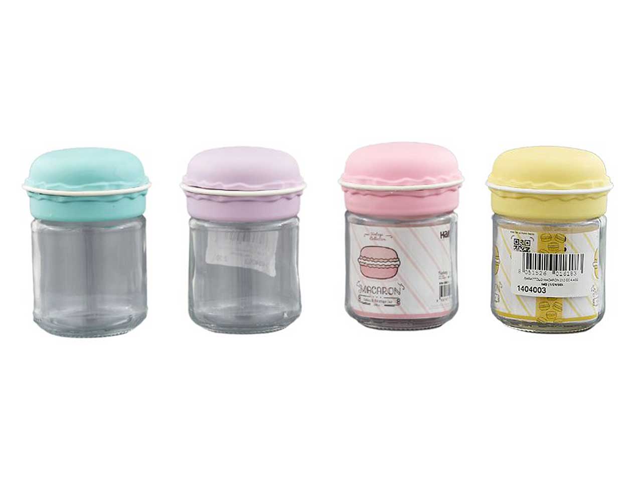 BARATTOLO IN VETRO MACARON 212C 1404003