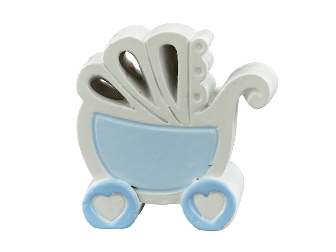 CARROZZINA CELESTE IN RESINA 1240273