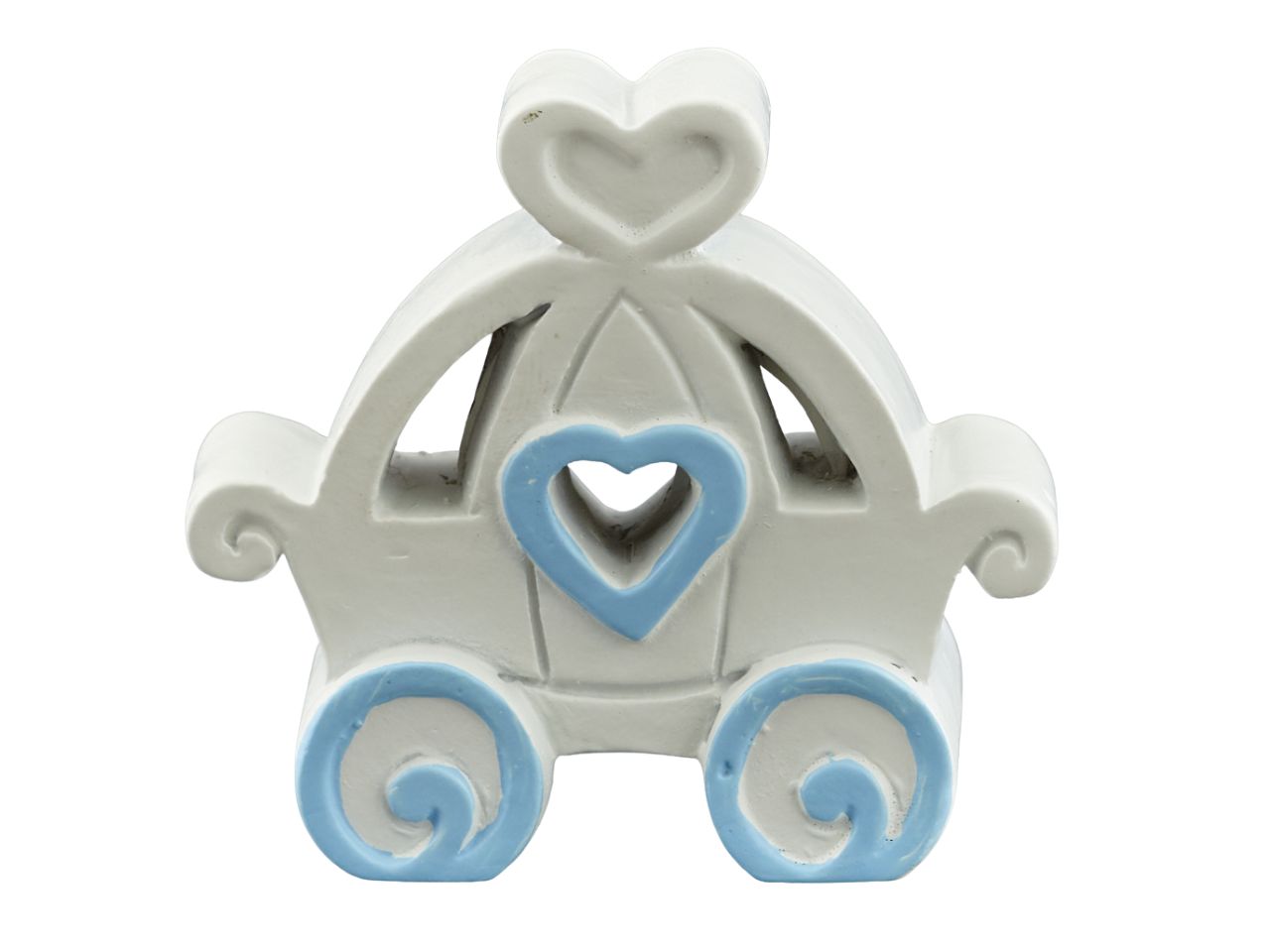 CARROZZA CELESTE IN RESINA 1240274