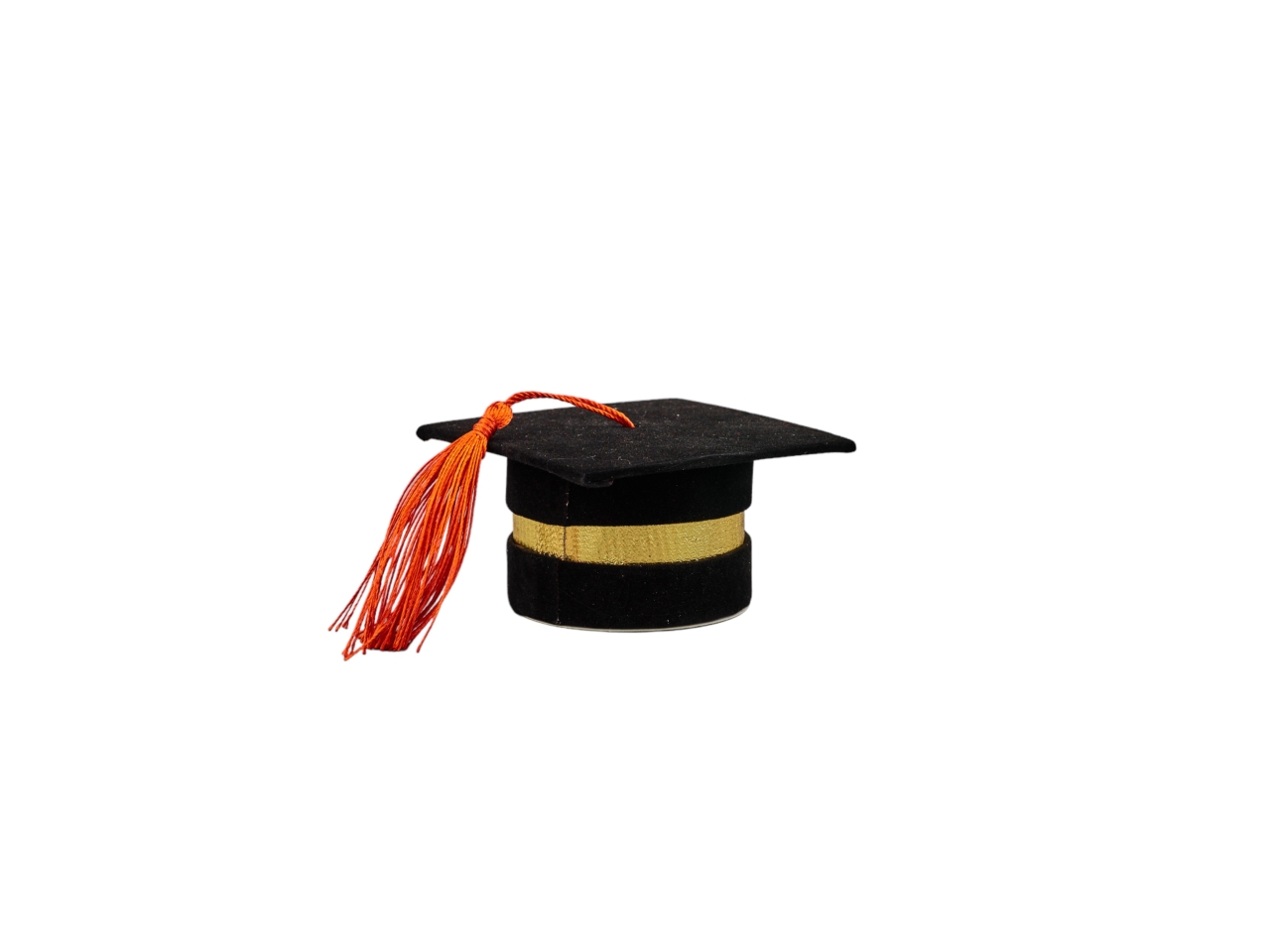 CAPPELLO NERO LAUREA 8X8X4CM 1067444