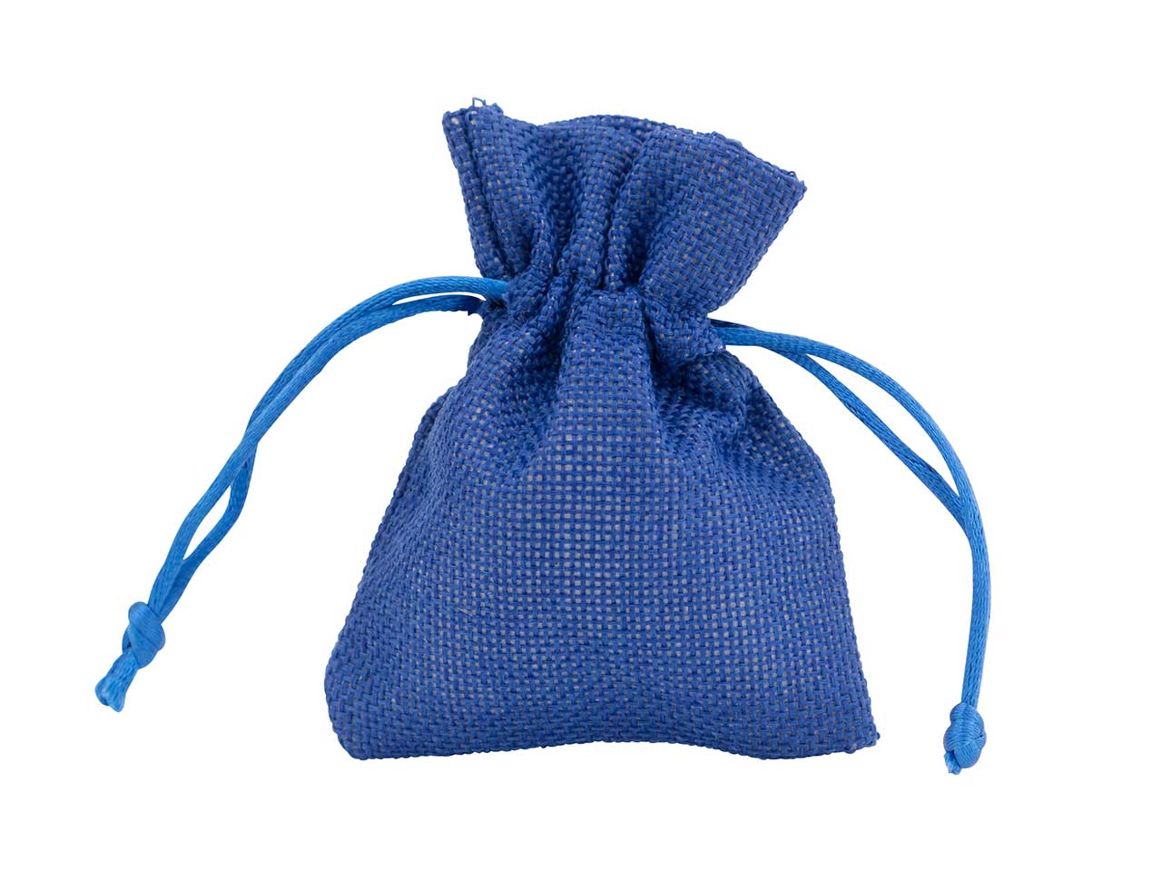 SACCHETTO IN YUTA BLU 10CM 1067289