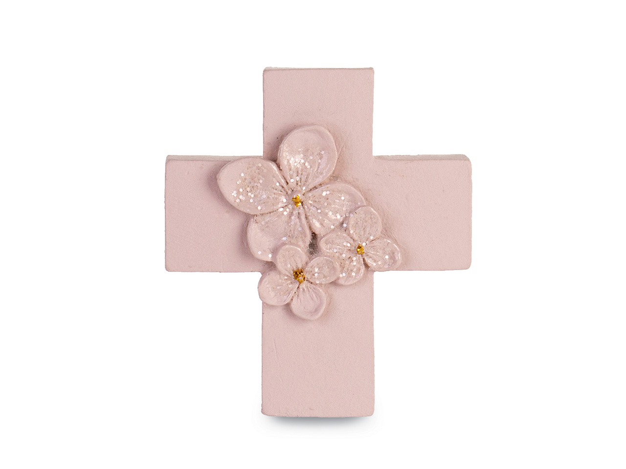 MAGNETE CROCE CIPRIA CON FIORI G 29384M