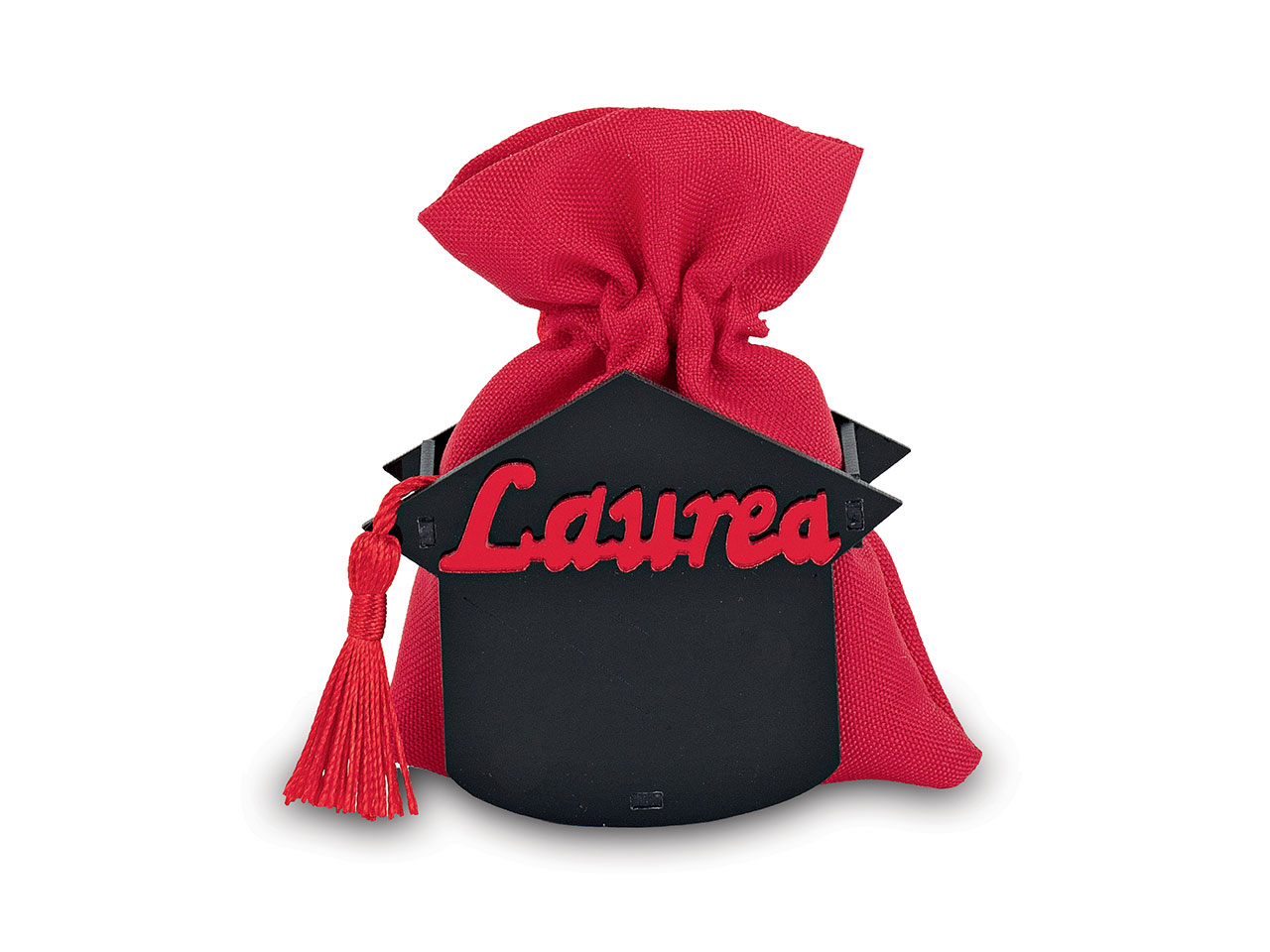 TOCCO LAUREA CON SACCHETTO ROSSO 49281M