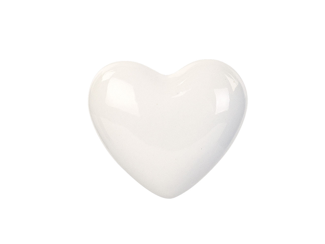 CUORE BIANCO CON MAGNETE 49249M