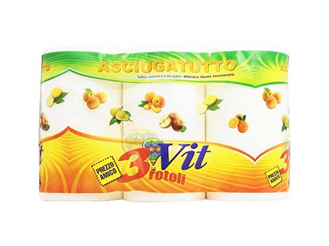 VIT ASCIUGATUTTO 3 ROTOLI 2V AC 520C$