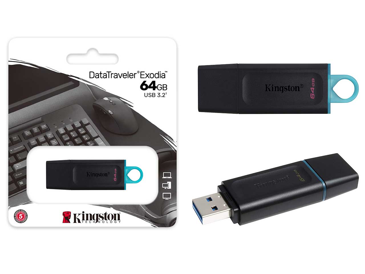 PENDRIVE KINGSTON USB DTX 64GB PENDRIVE KINGSTON USB DTX 64GB