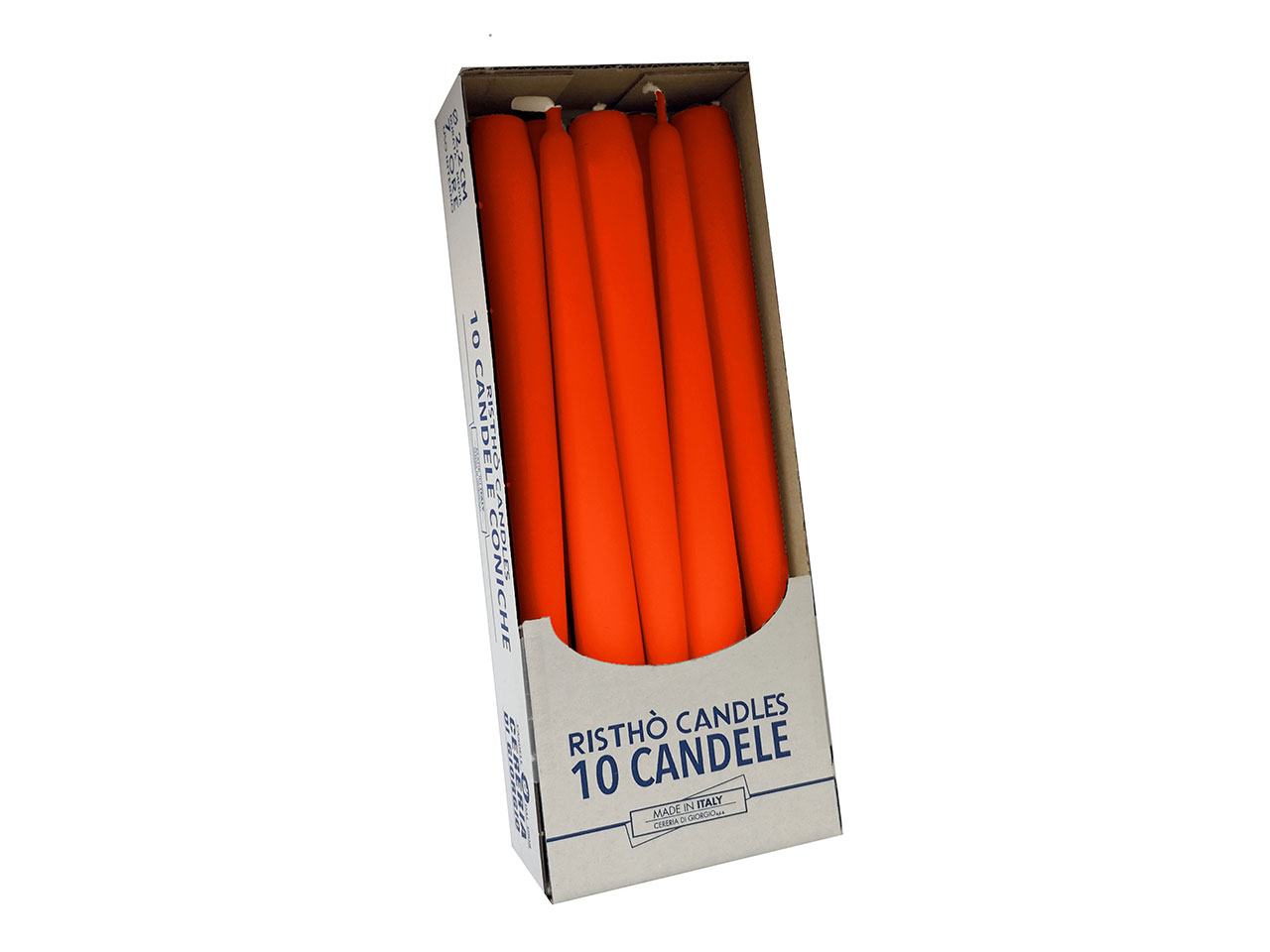 CANDELA CONICA 25 10PZ ZUCCA 56213 88