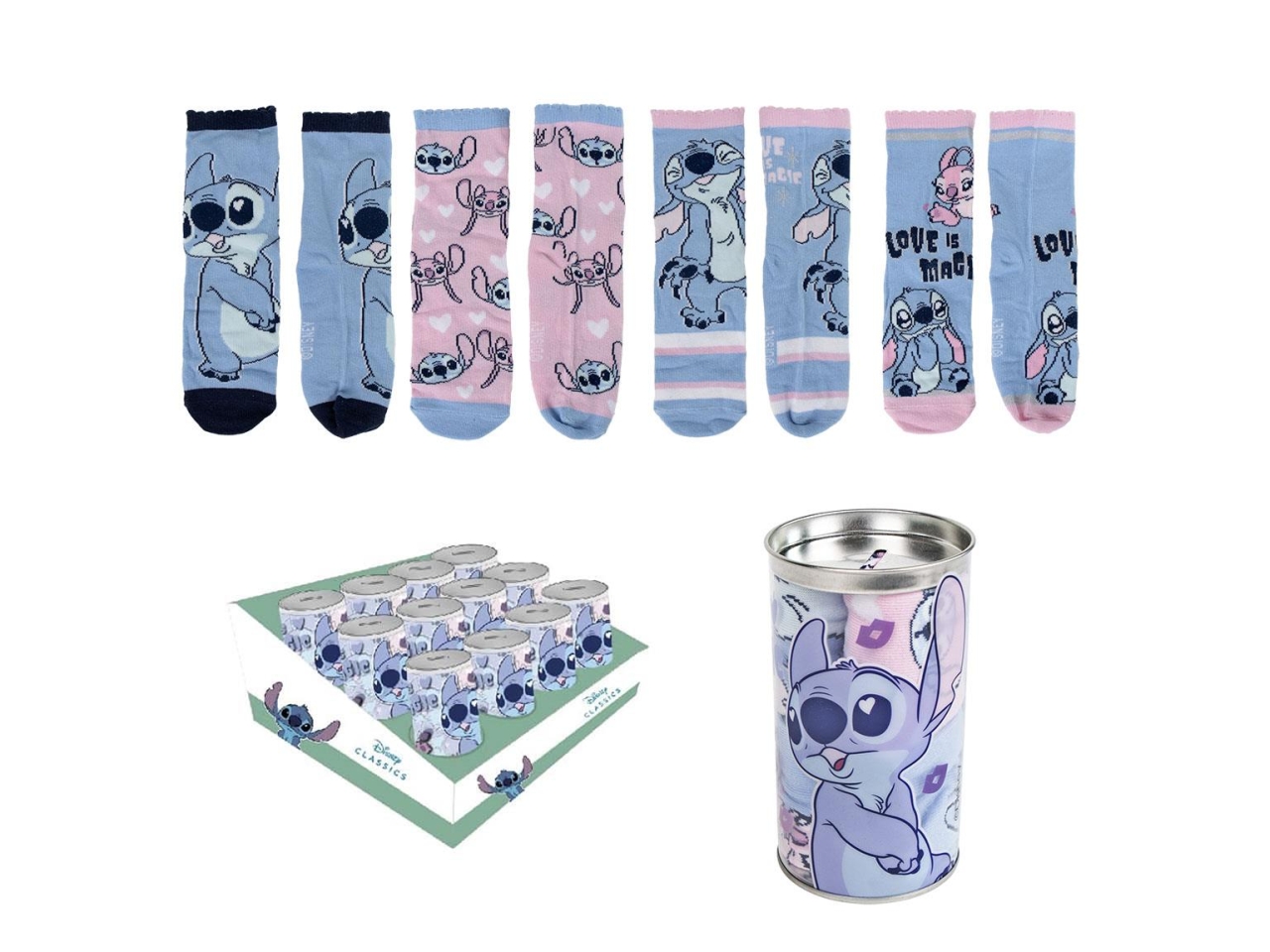 STITCH CALZINI 4PZ 2900002308 STITCH CALZINI 4PZ 2900002308