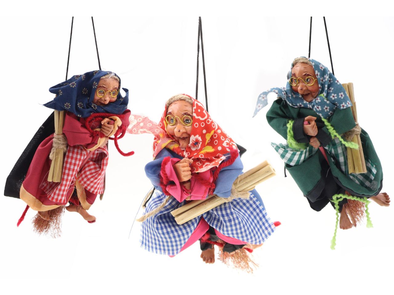 BEFANA VOLANTE CON OCCHIALI LEG 0180050