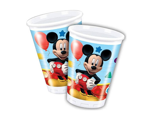 MICKEY BICCHIERI DI PLASTICA PLAYFUL 81509 MICKEY BICCHIERI DI PLASTICA PLAYFUL 81509