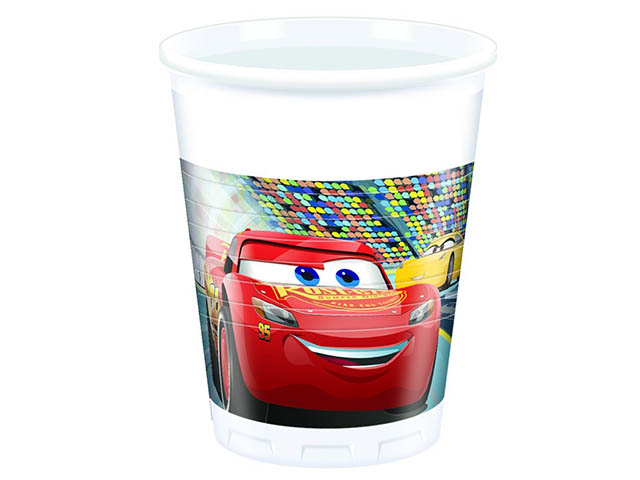 CARS 3 BICCHIERE 8pz 87798