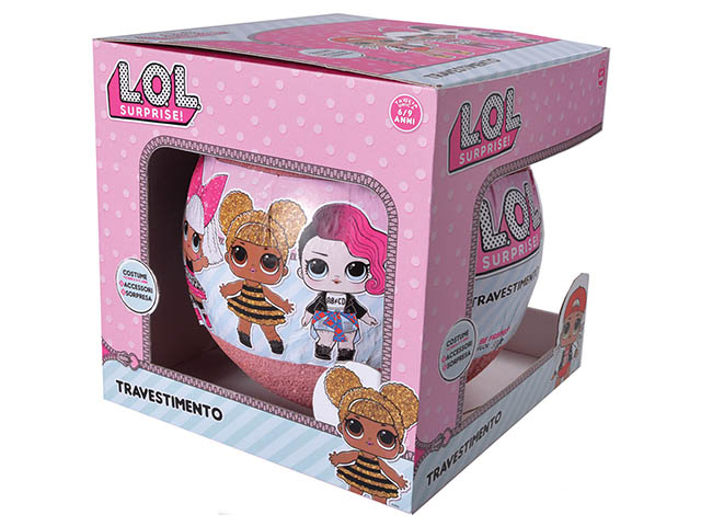 COSTUME LOL SURPRISE TG 6-9 ANNI X0700.6 $