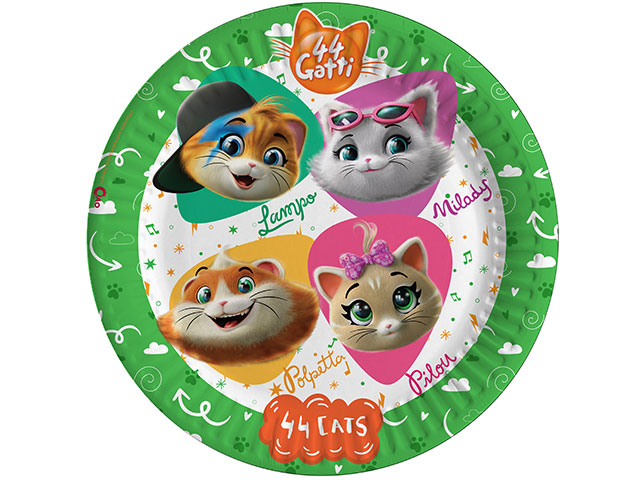 44 GATTI PIATTO 23cm 8pz 33705 44 GATTI PIATTO 23cm 8pz 33705