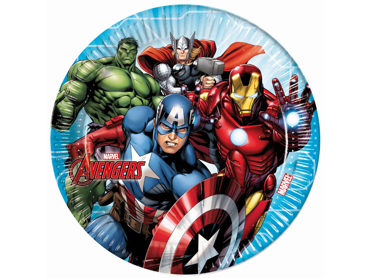 AVENGERS PIATTI DI CARTA MISURA 2 87962 AVENGERS PIATTI DI CARTA MISURA 2 87962