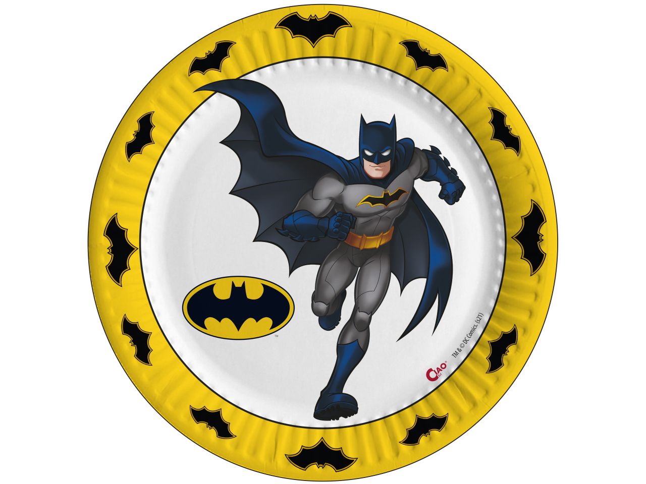 BATMAN PIATTI DI CARTA COMPOSTABILI 20221 BATMAN PIATTI DI CARTA COMPOSTABILI 20221