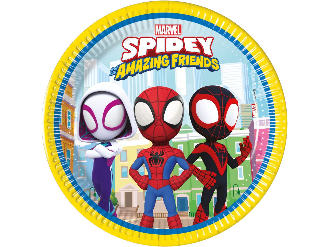 SPIDEY PIATTI DI CARTA  AND HIS AM 35206