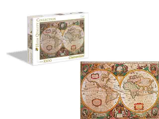 PUZZLE 1000pz MAPPA ANTICA 31229