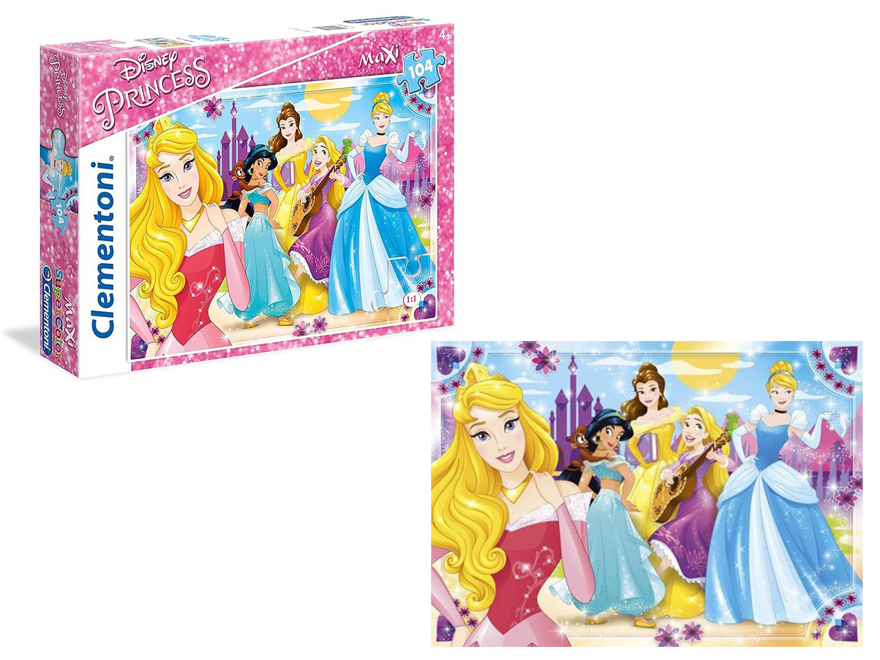 PUZZLE 104pz MAXI PRINCESS 23714
