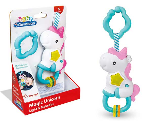 BABY CLEM.INTERACTIVE UNICORN 17333