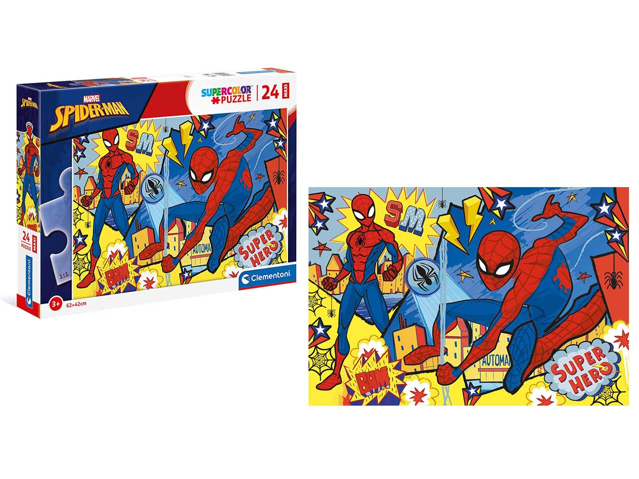 PUZZLE 24pz MAXI MARVEL SPIDERMAN 24216.0