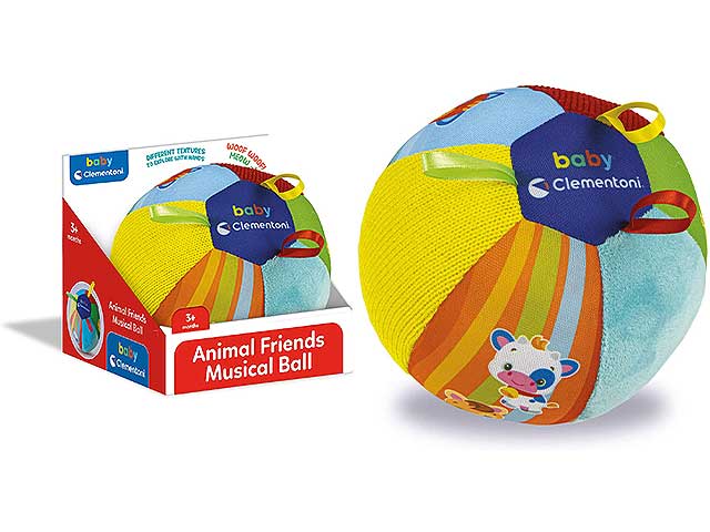 ANIMAL FRIENDS MUSICAL BALL 17464.5