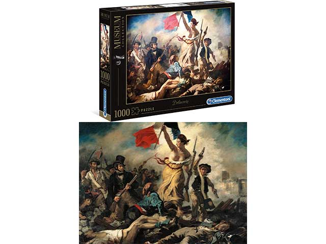 PUZZLE 1000pz THE PEOPLE LOUVRE 39549