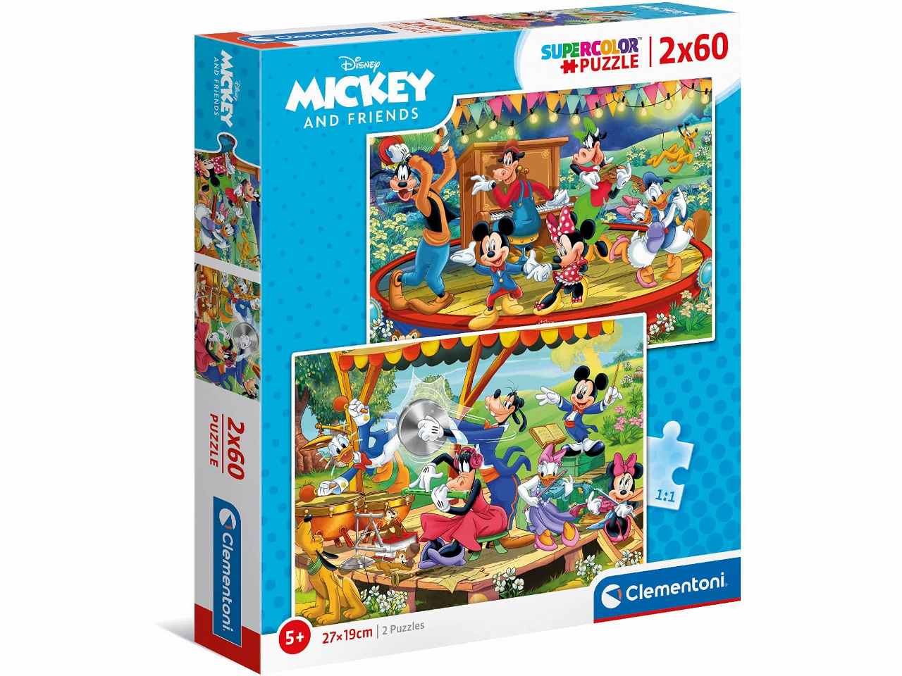 PUZZLE 2X60 MICKEY AND FRIENDS 21620P