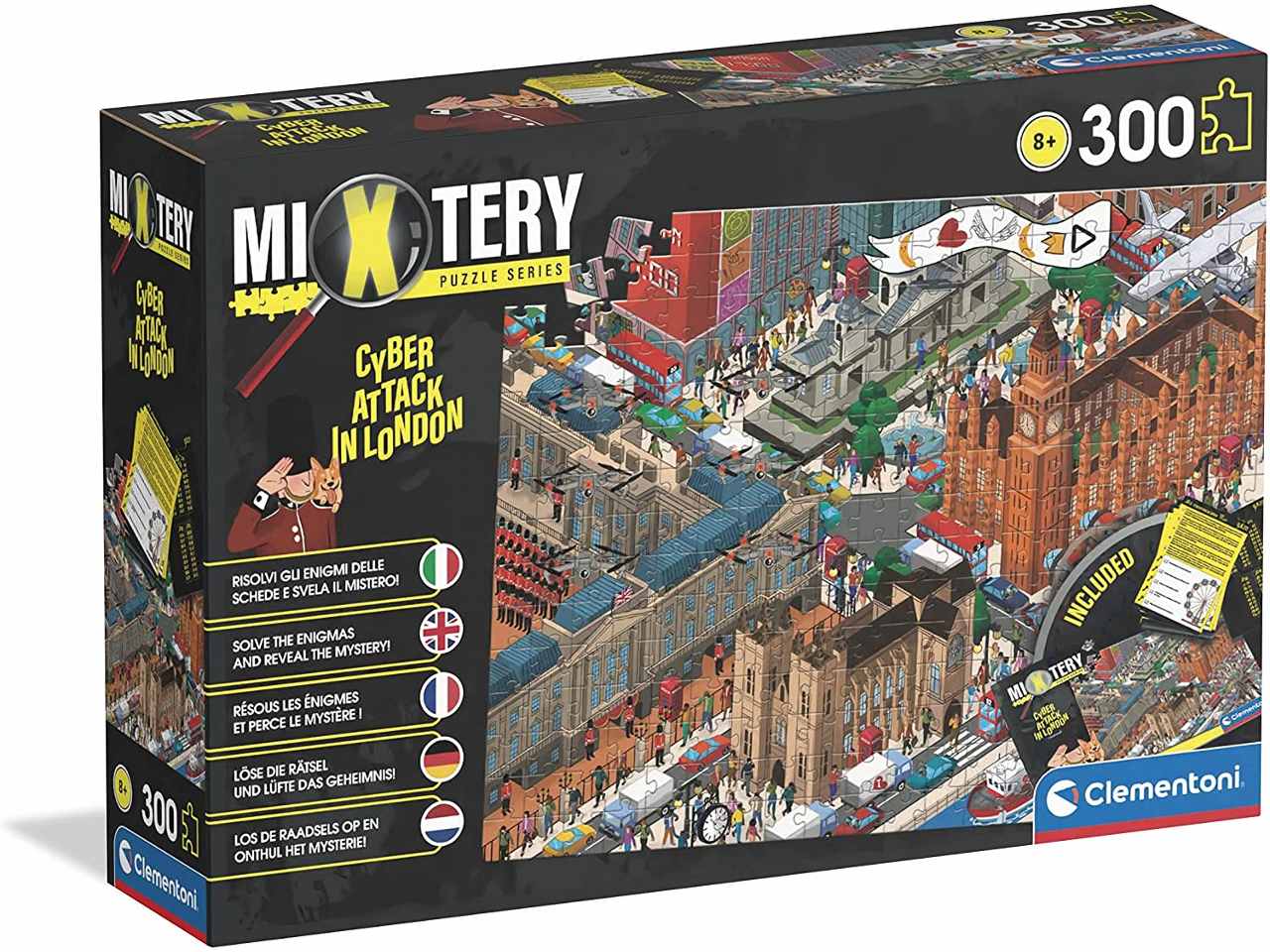 PUZZLE 300pz MISTERY PUZZLE HACKING ATTACK 21711
