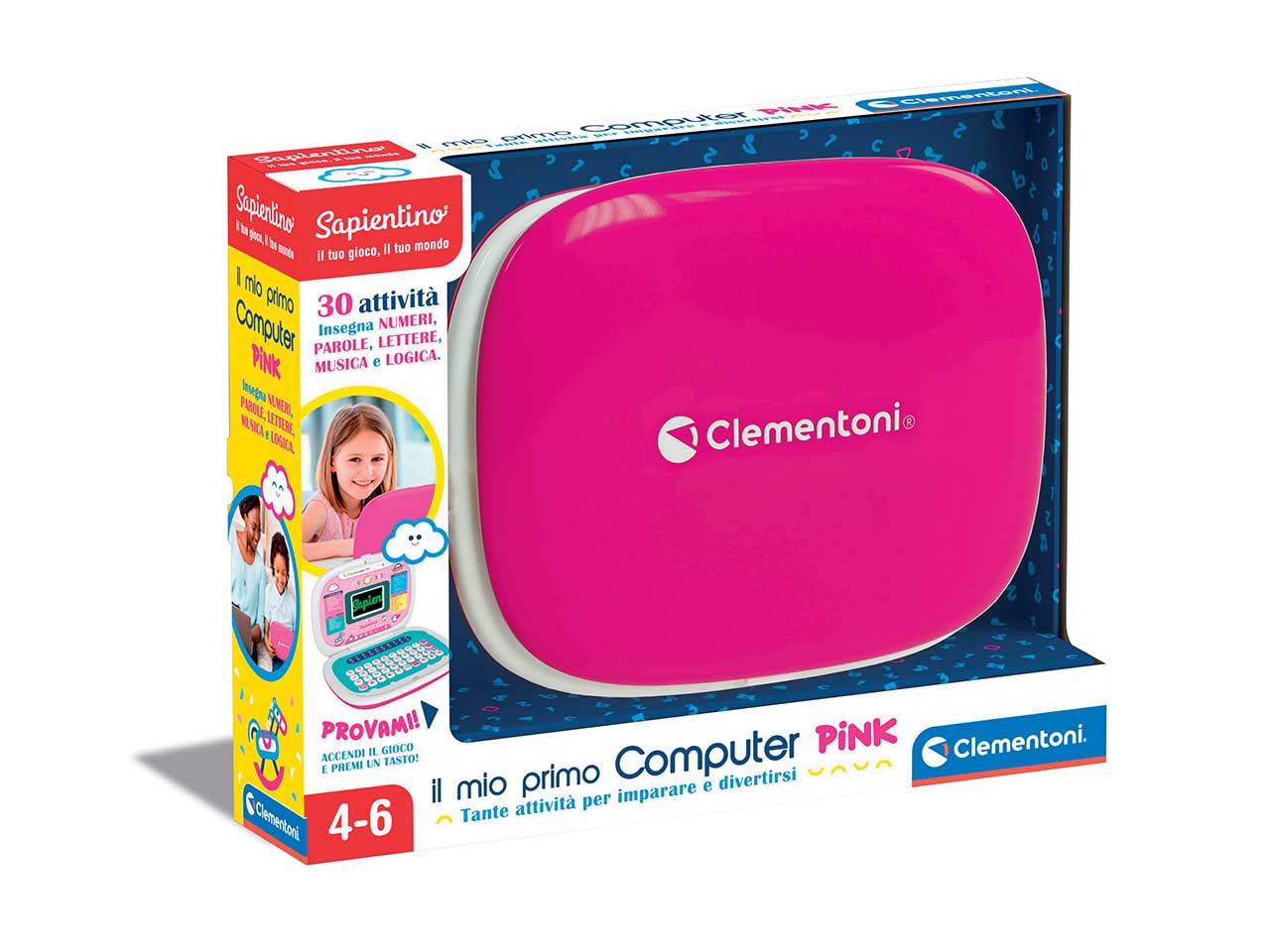 SAPIENTINO IL MIO PRIMO LAPTOP ROSA 16403 SAPIENTINO IL MIO PRIMO LAPTOP ROSA 16403