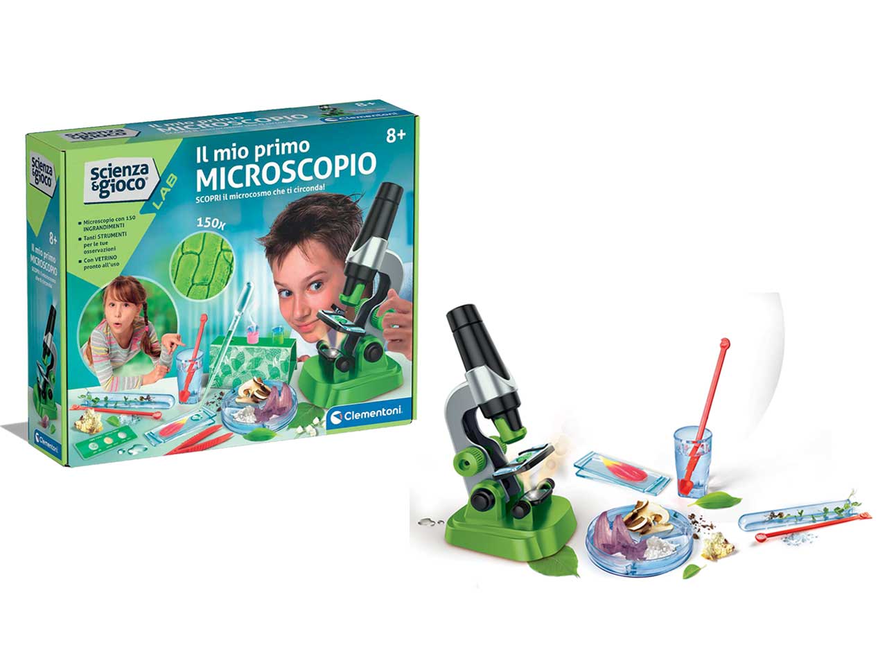 CLEMENTONI IL MIO PRIMO MICROSCOPIO 19347.9 CLEMENTONI IL MIO PRIMO MICROSCOPIO 19347.9