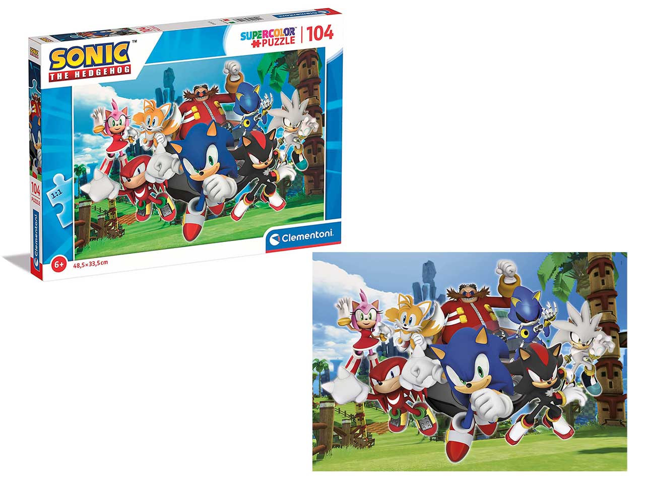 PUZZLE DA 104 PEZZI SONIC 27159.7