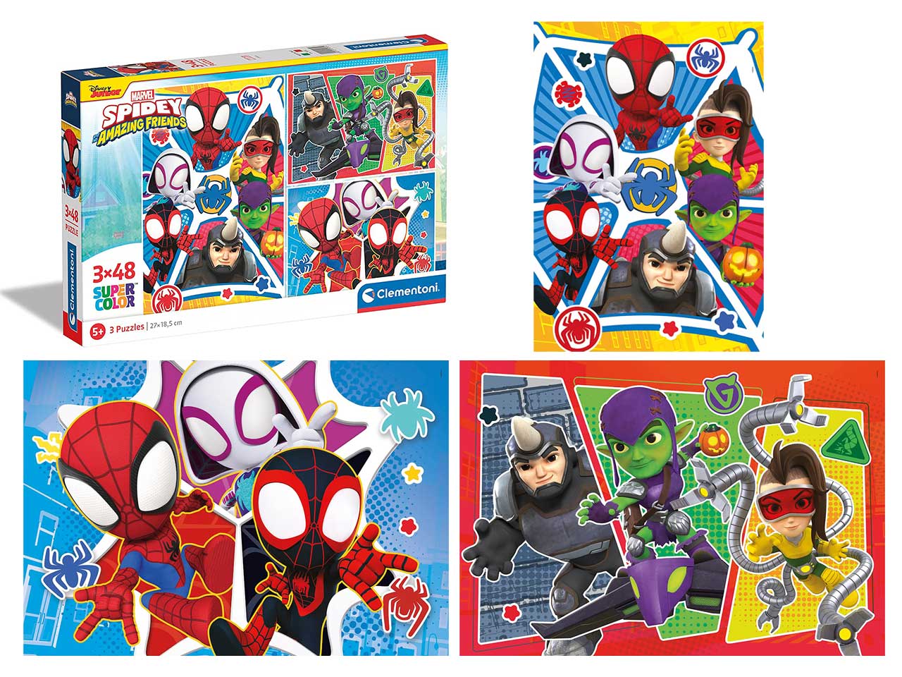 PUZZLE 3X48 SPIDEY  HIS AMAZING 25282