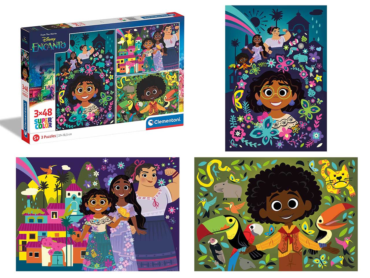 PUZZLE 3X48 DISNEY ENCANTO 25286