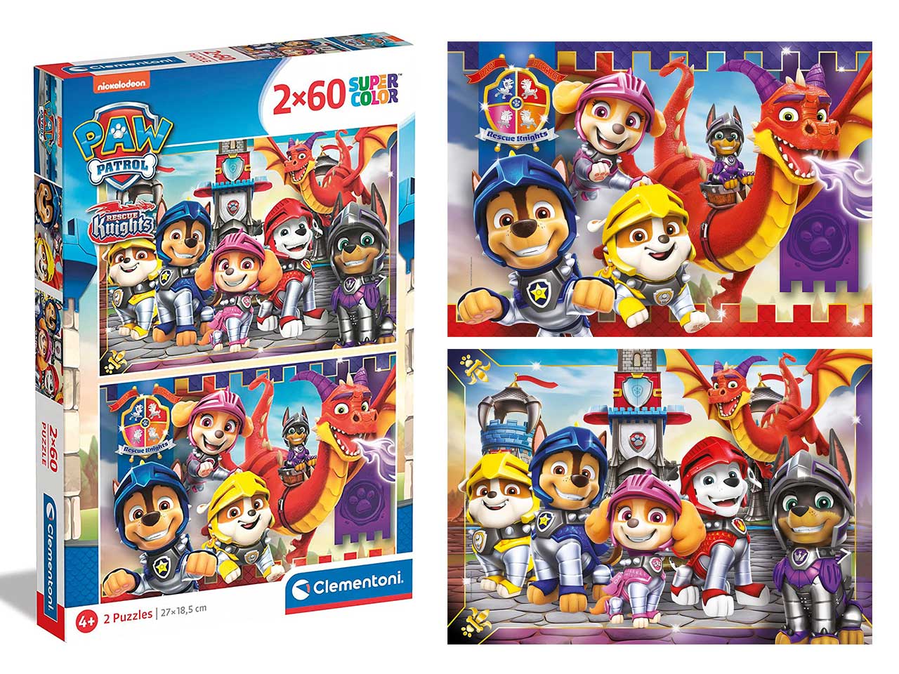 PUZZLE 2X60 PAW PATROL 21621