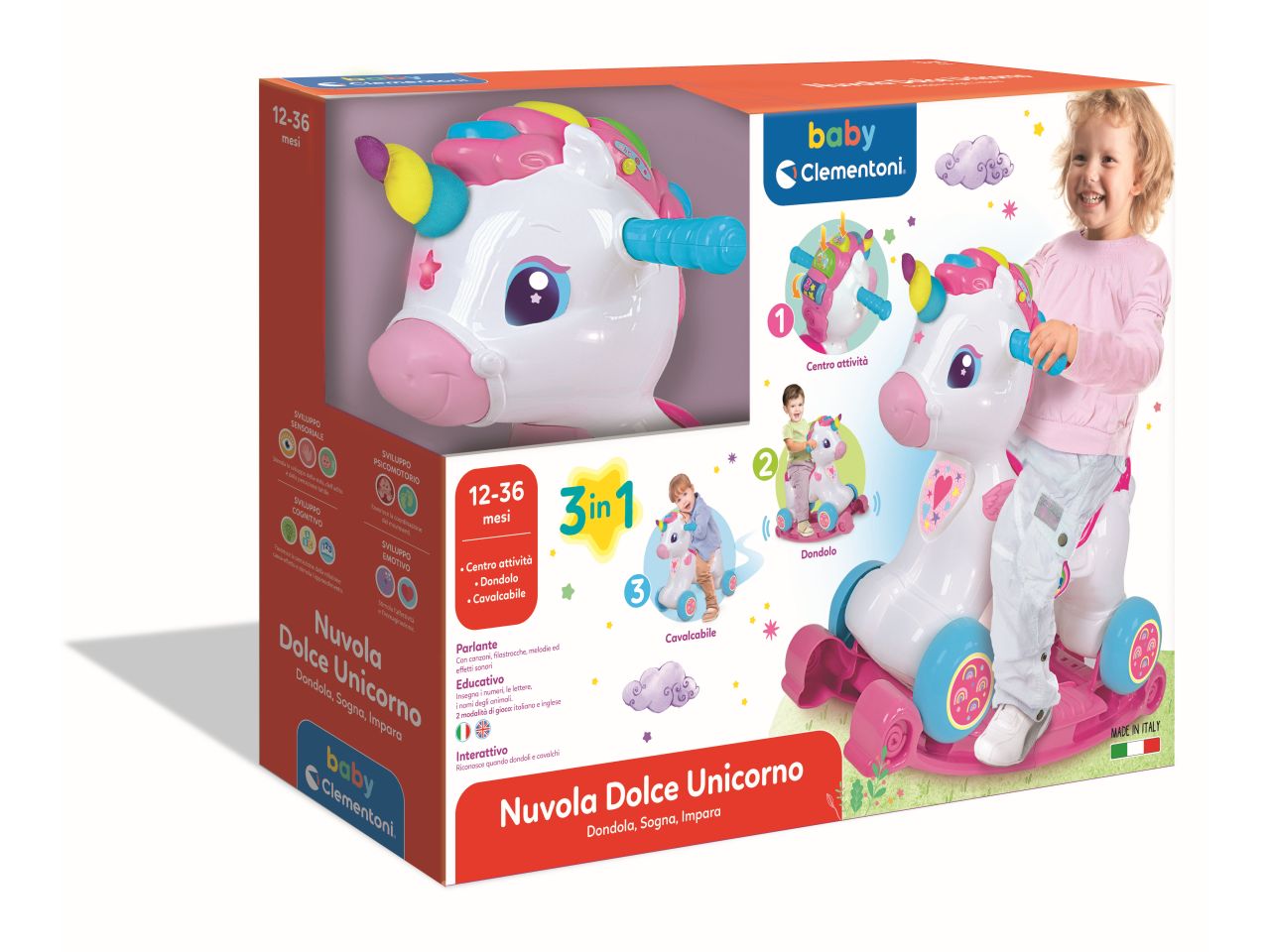 BABY CLEMENTONI NUVOLA UNICORNO 17855.1