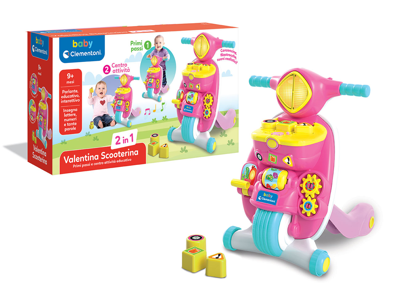 BABY CLEMENTONI VALENTINA SCOOT 17851.3