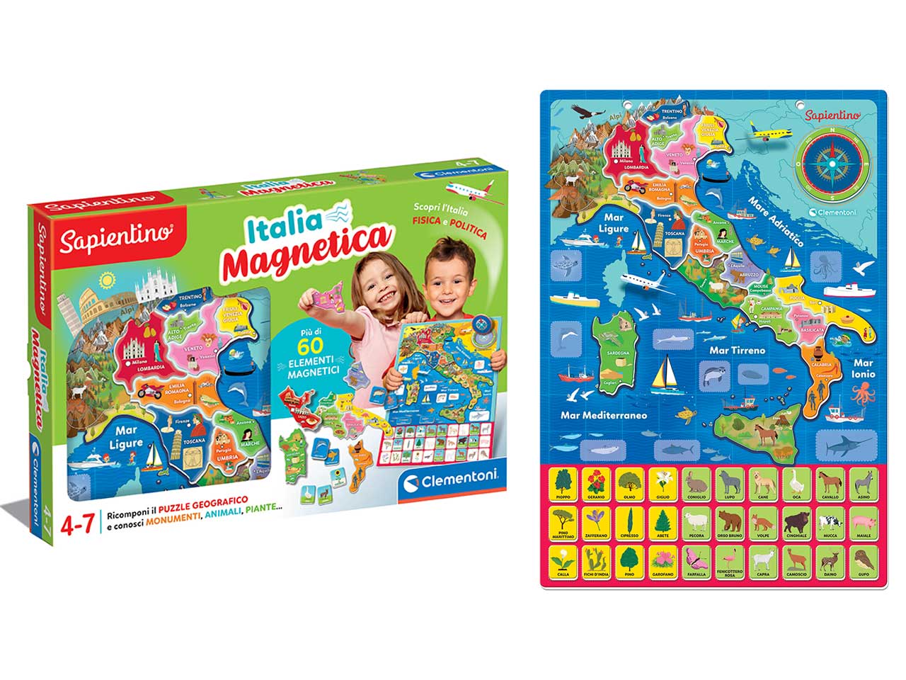 SAPIENTINO GEO-PUZZLE MAGNETICO 16751,7 SAPIENTINO GEO-PUZZLE MAGNETICO 16751,7