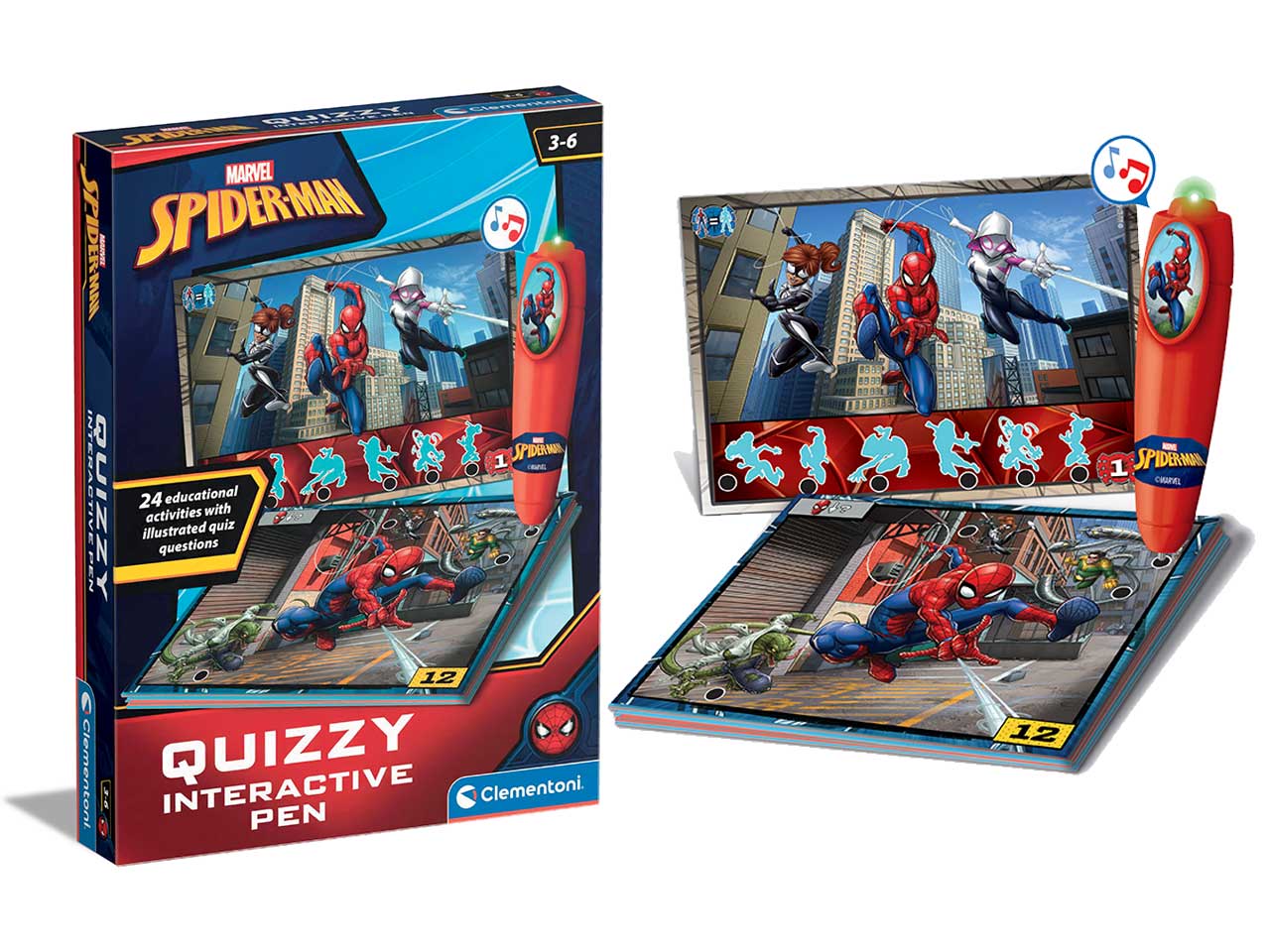 SAPIENTINO BASIC SPIDERMAN QUIZ 16452.3