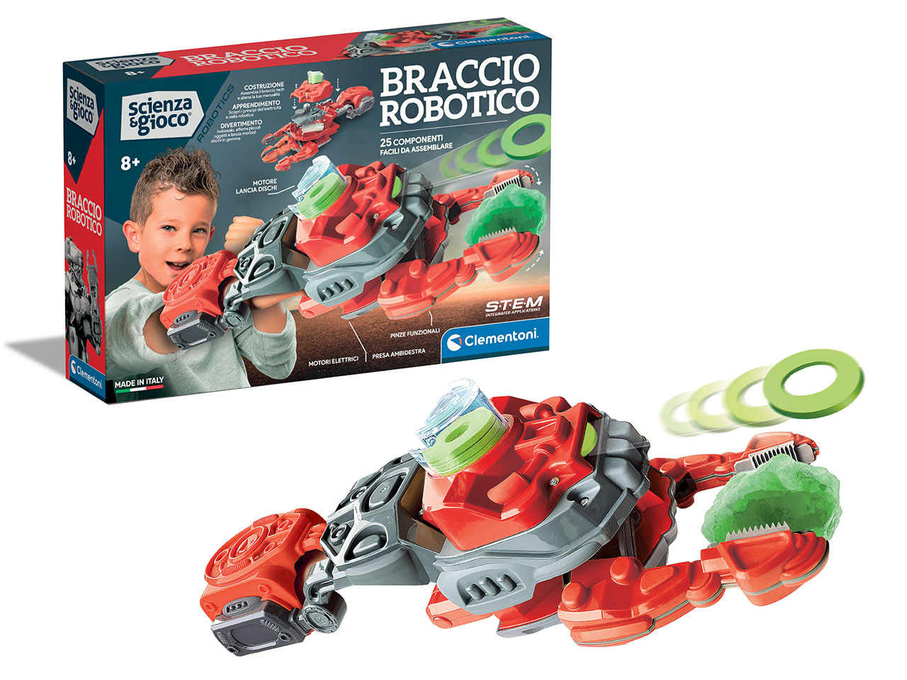 SCIENZA E GIOCO ROBOTICS BRACCI 19360,8 SCIENZA E GIOCO ROBOTICS BRACCI 19360,8