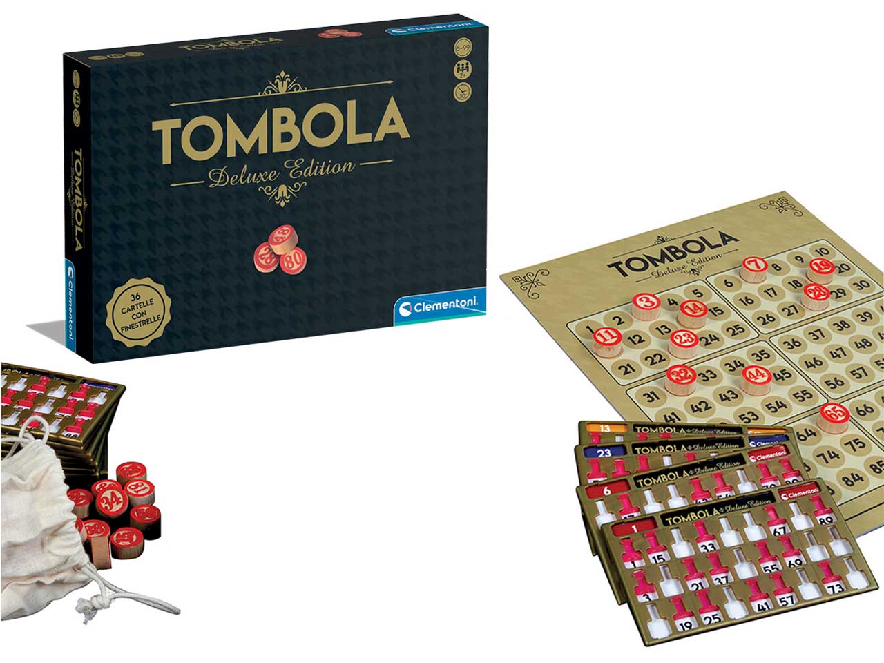 TOMBOLA DELUXE CON 36 CARTELLE 16800.2