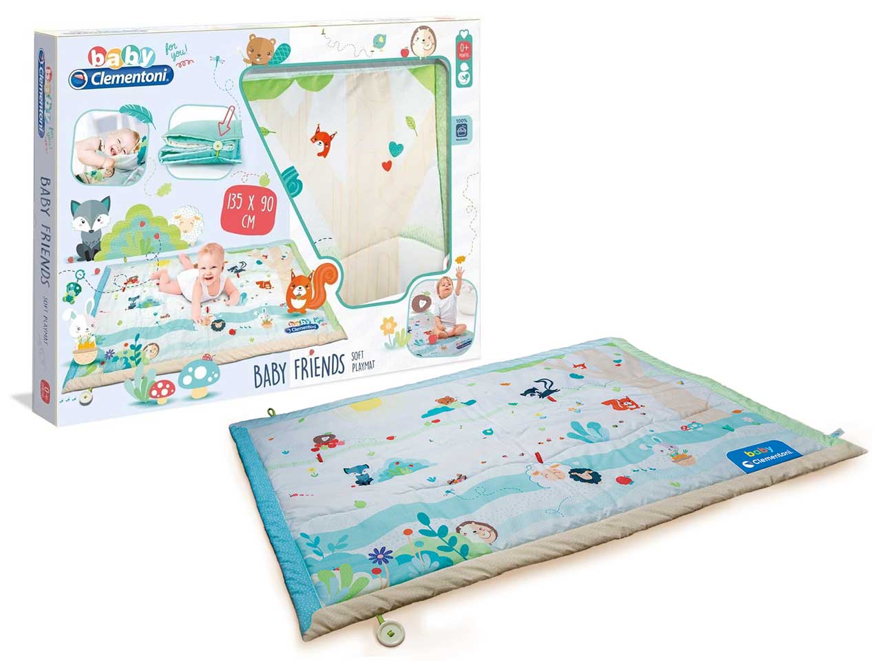 BABY CLEM.TAPPETO 135X90CM 17386.0$