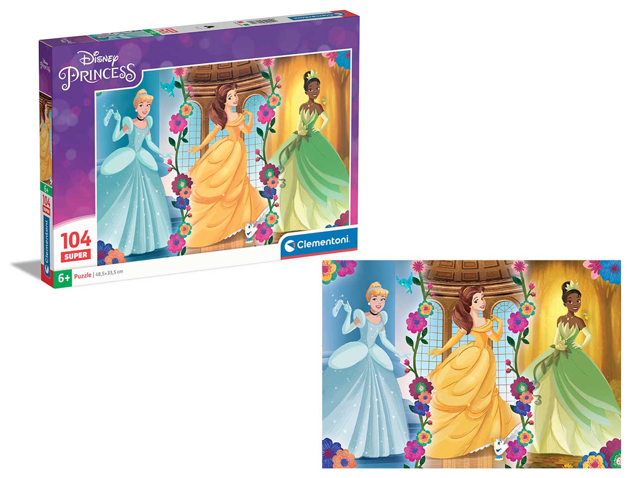 PUZZLE 104SUPER DISNEY PRINCESS 25772.0