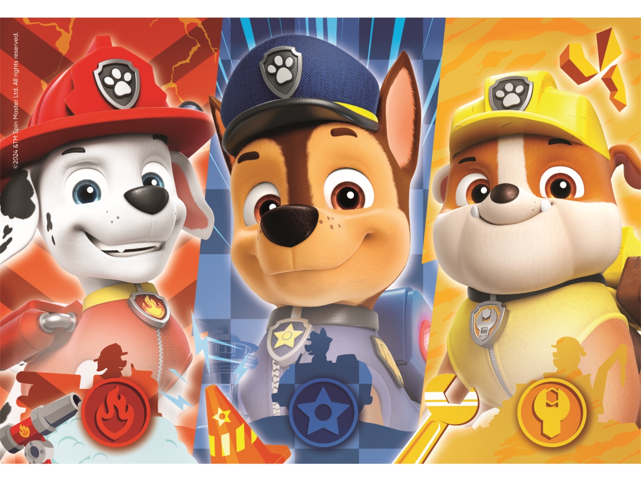 PUZZLE 104 SUPER PAW PATROL 25780.5