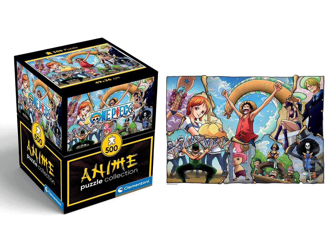 PUZZLE ANIME 500PZ CUBE ONE PIECE 35136