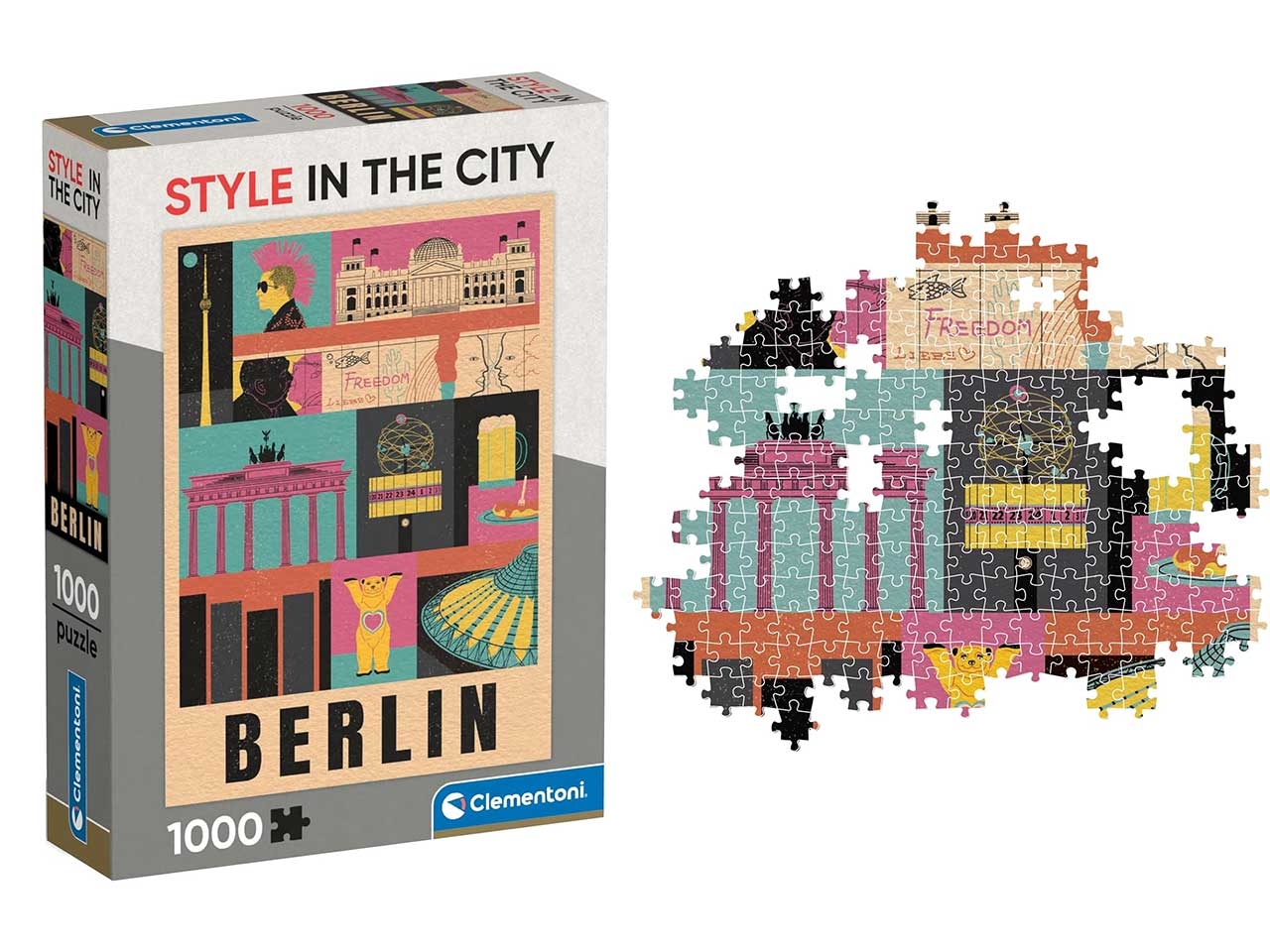 PUZZLE 1000PZ S.I.THE CITY BERLIN 39845