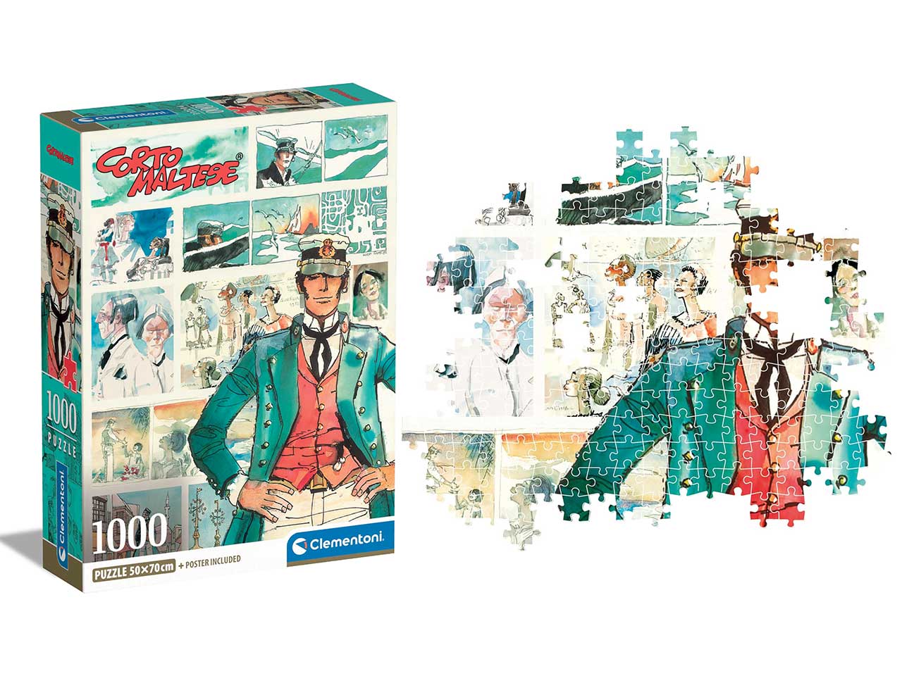 PUZZLE DA 1000 PZ CORTO MALTESE 39808