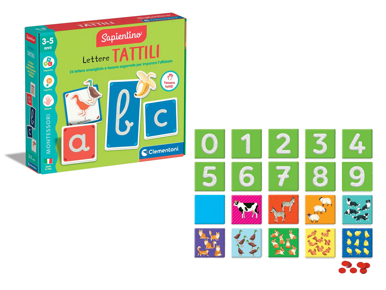 MONTESSORI LETTERE TATTILI 16855.2 MONTESSORI LETTERE TATTILI 16855.2