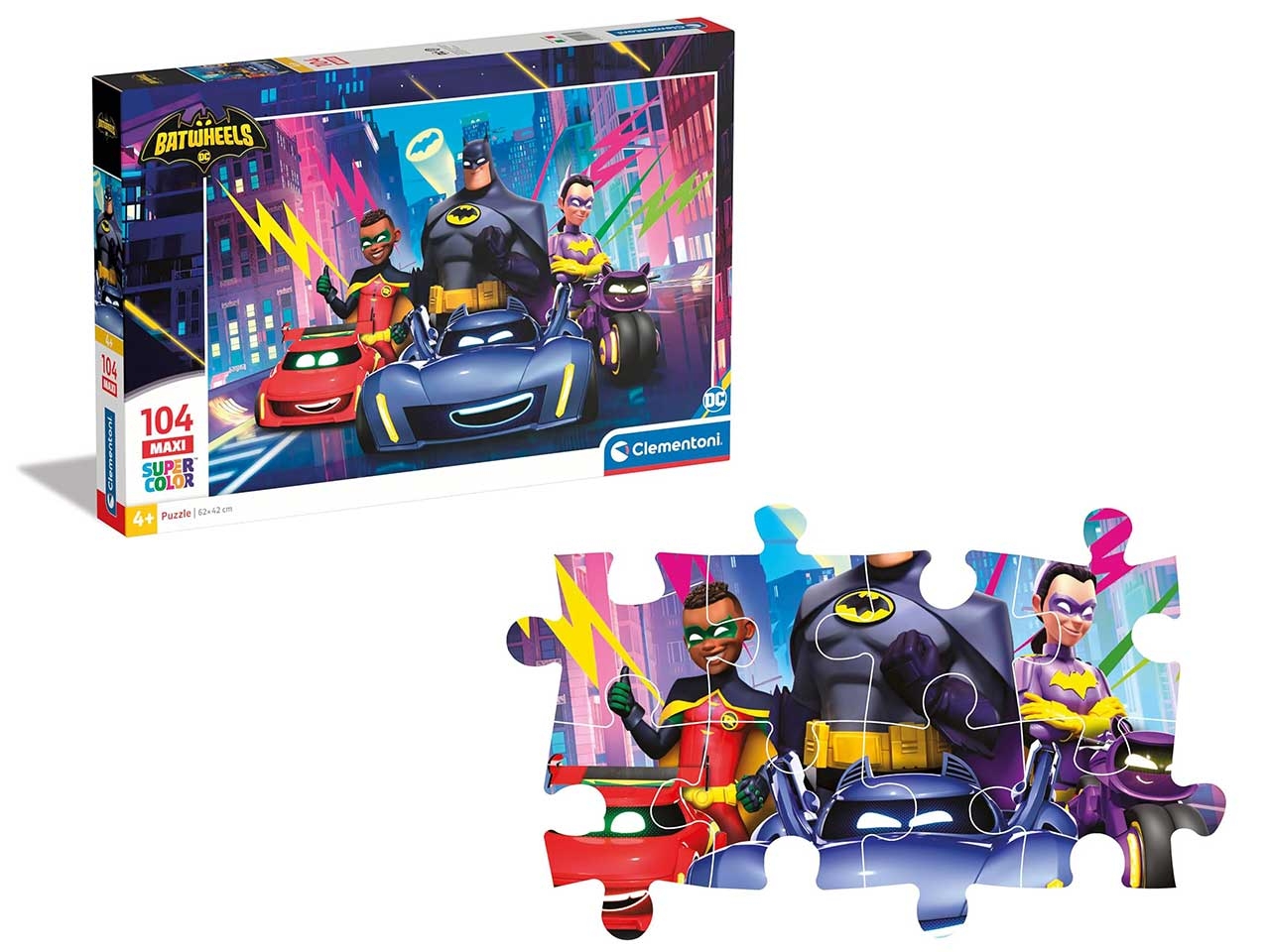 PUZZLE 104PZ MAXI BATWHEELS 25761.4